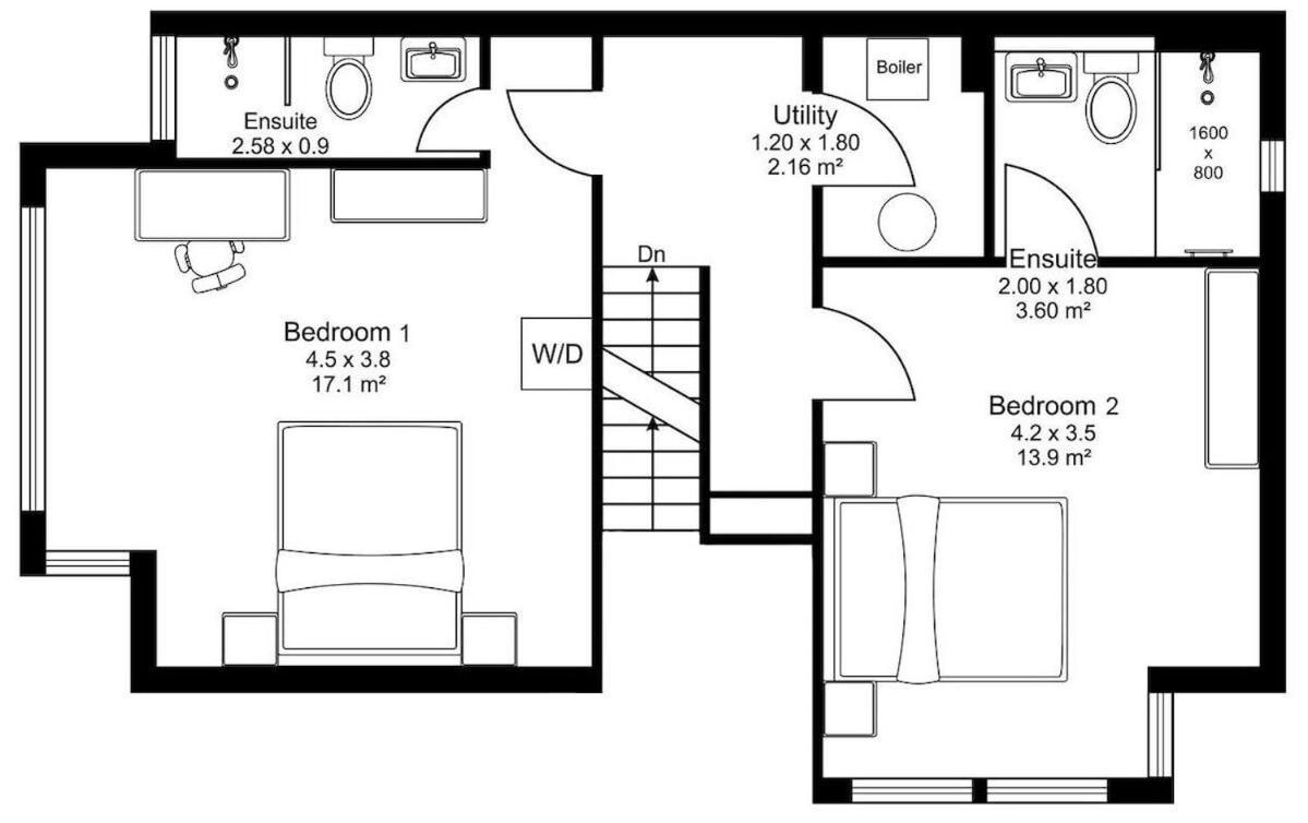 View: Stylish 2-bedroom With Netflix And Ev Charging Apartment *
